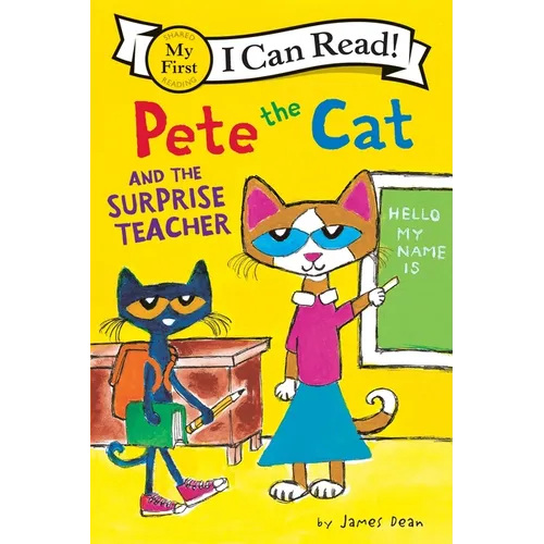 Pete the Cat and the Surprise Teacher - Paperback