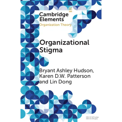Organizational Stigma - Paperback