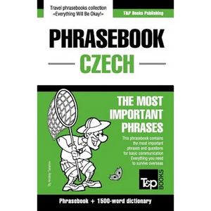 English-Czech phrasebook and 1500-word dictionary - Paperback