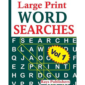 Large Print Word Searches Vol 1 - Paperback
