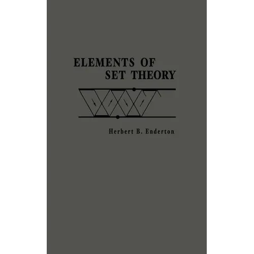Elements of Set Theory - Hardcover