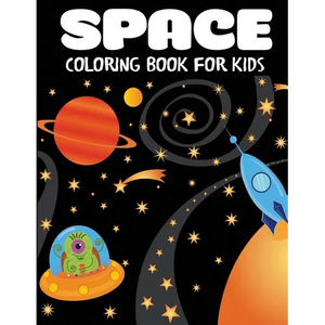Space Coloring Book for Kids - Paperback