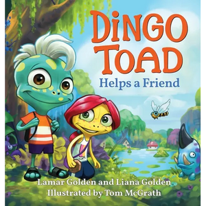 Dingo Toad Helps a Friend - Hardcover