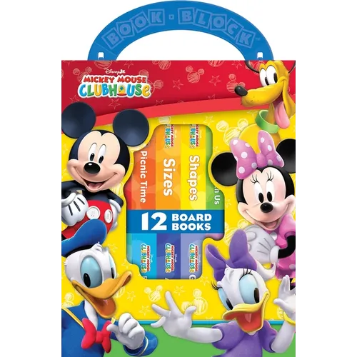Disney Junior Mickey Mouse Clubhouse: 12 Board Books - Boxed Set