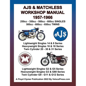 Ajs & Matchless 1957-1966 Workshop Manual All Models - Singles & Twins - Paperback