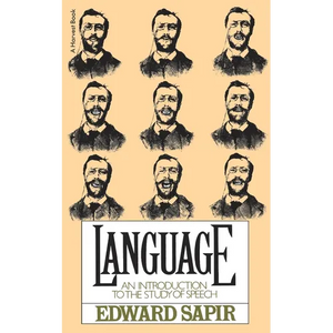 Language: Intro to Study of Speech - Paperback