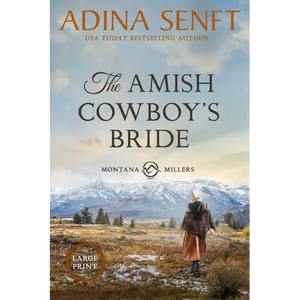 The Amish Cowboy's Bride (Large Print) - Paperback