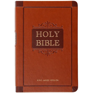 KJV Holy Bible Giant Print Compact Sienna - Imitation Leather