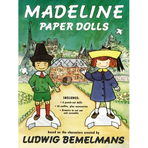 Madeline Paper Dolls - Paperback