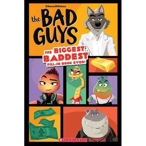 Bad Guys Movie: The Biggest, Baddest Fill-In Book Ever! - Paperback