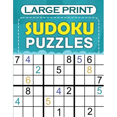 Large print sudoku puzzles: 160 Easy to Hard Sudoku Puzzles - Paperback