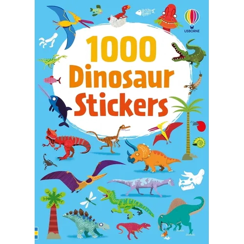 1000 Dinosaur Stickers - Paperback