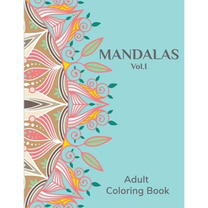 Mandalas Vol.I: Adult Coloring Book - Paperback