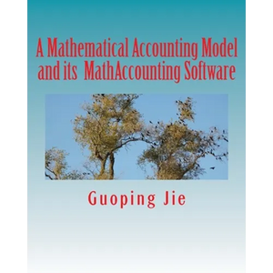 A mathematical accounting model and its MathAccounting software - Paperback