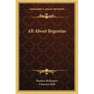 All About Begonias - Paperback
