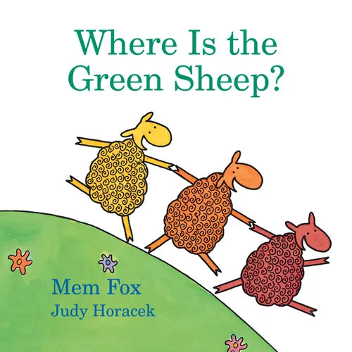 Where Is the Green Sheep? - Board Book