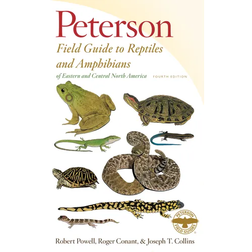 Peterson Field Guide to Reptiles and Amphibians Eastern & Central North America - Paperback