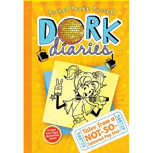 Dork Diaries 3: Tales from a Not-So-Talented Pop Star - Hardcover