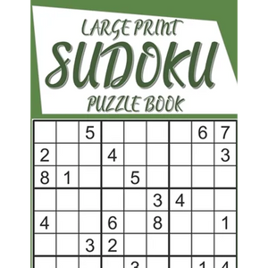 Large Print Sudoku Puzzle Book: 320 puzzles - Paperback