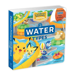 Pokémon Primers: Water Types Book - Board Book