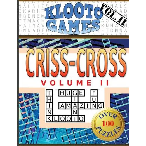 KLOOTO Games CrissCross Volume II - Paperback