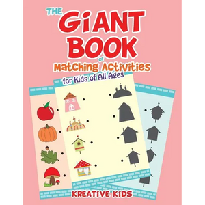 The Giant Book of Matching Activities for Kids of All Ages - Paperback