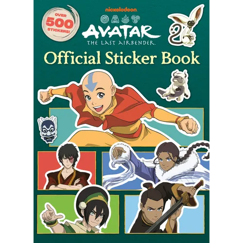 Avatar: The Last Airbender Official Sticker Book - Paperback