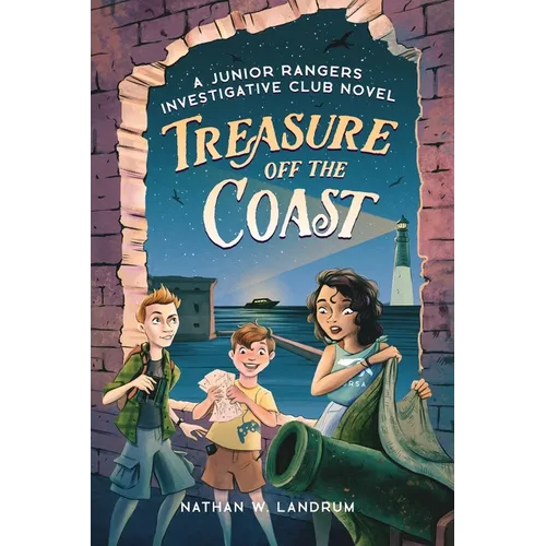 Treasure off the Coast: A Junior Rangers Investigative Club Novel - Paperback