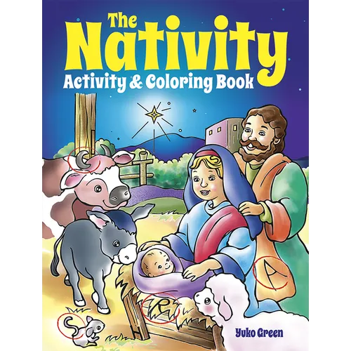 The Nativity Activity & Coloring Book - Paperback
