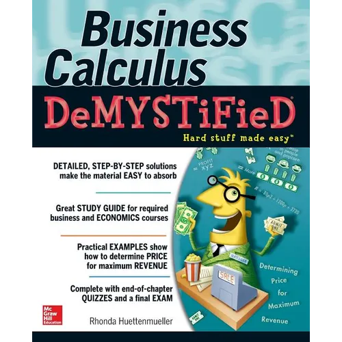 Business Calculus Demystified - Paperback