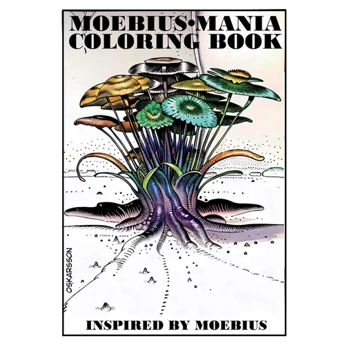 Moebius Mania Coloring Book - Paperback