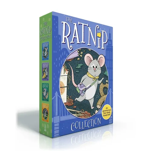 The Ratnip Collection (Boxed Set): Lost and Found in the City; Pizza Dreams Do Come True; Right on Your Tail!; Scaredy-Rat - Paperback