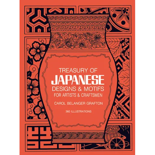 Treasury of Japanese Designs and Motifs for Artists and Craftsmen - Paperback