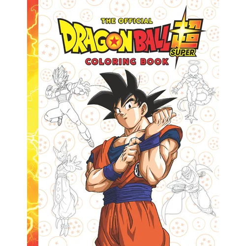 The Dragon Ball Super Official Coloring Book - Paperback