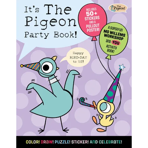 It's the Pigeon Party Book! - Paperback