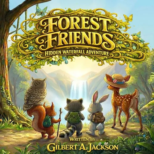 Forest Friends, Hidden WaterFall Adventure - Paperback