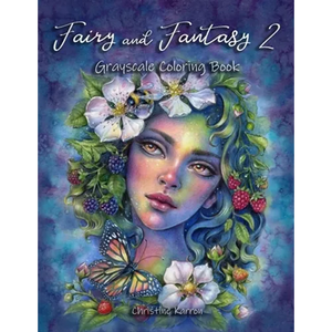 Fairy and Fantasy 2 Grayscale Coloring Book - Paperback