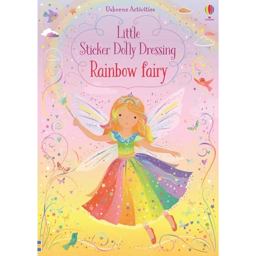 Little Sticker Dolly Dressing Rainbow Fairy - Paperback