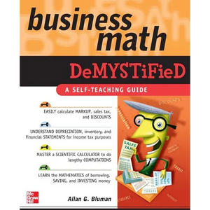 Business Math Demystified - Paperback