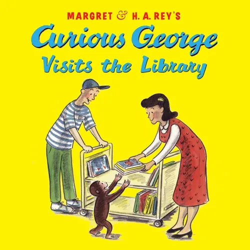 Curious George Visits the Library - Paperback