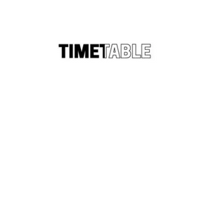Timetable - Paperback