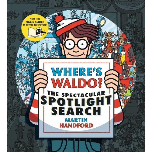 Where's Waldo? the Spectacular Spotlight Search: (A Hidden Object Search-And-Find Puzzle Book with a Magic Flashlight to Reveal the Picture - A Perfec - Hardcover