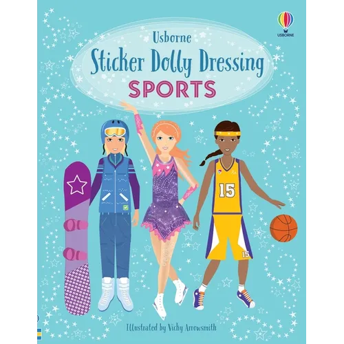 Sticker Dolly Dressing Sports - Paperback