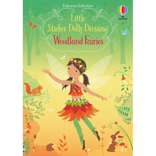 Little Sticker Dolly Dressing Woodland Fairies - Paperback