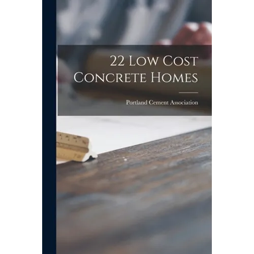 22 Low Cost Concrete Homes - Paperback