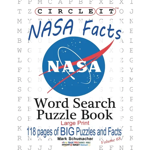 Circle It, NASA Facts, Large Print, Word Search, Puzzle Book - Paperback