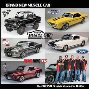BRAND NEW MUSCLE CAR - The ORIGINAL Scratch Muscle Car Builder - Paperback