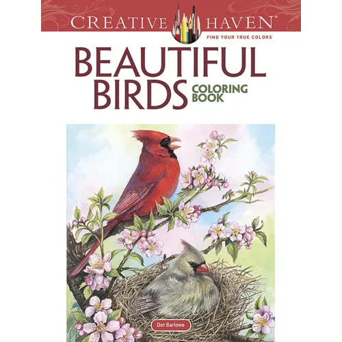 Creative Haven Beautiful Birds Coloring Book