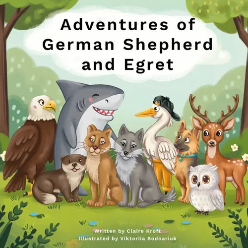 Adventures of German Shepherd and Egret - Paperback
