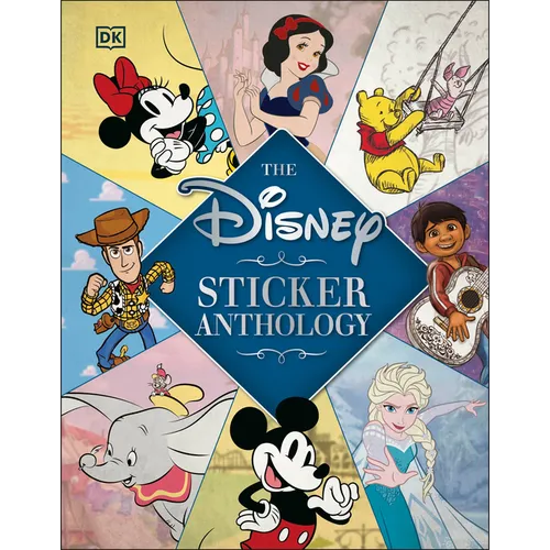 The Disney Sticker Anthology - Hardcover
